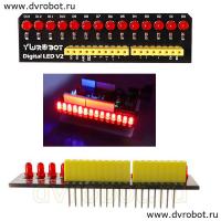 Модуль 0-13 LED YwRobot-красный