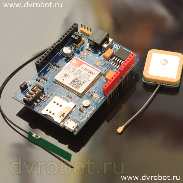 Шилд Arduino SIM808/GSM/GPRS/BT