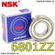 Подшипник NSK - 6801ZZ