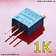 Резистор 3296W - 1К