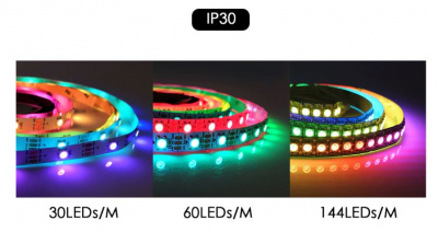 Адресная RGB лента WS2812B/IP65/30LW