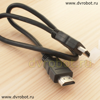 Кабель 1.4 HDMI Raspberry Pi - 50см