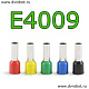 Обжимная клемма E4009-зеленая/100шт